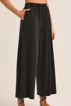 Z Supply: Scout Jersey Flare Pant in Black